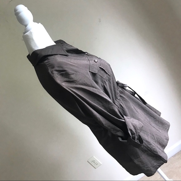 Forever 21 Military Button-Down - Picture 2 of 6